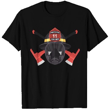 Discover firefighter helmet T Shirts