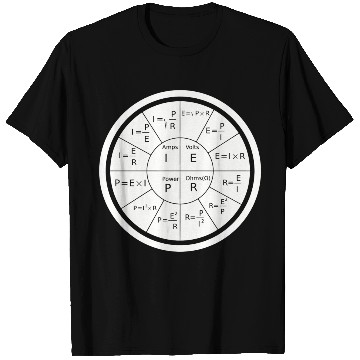Discover Electrical - Ohm's Law Electrical Engineering T Shirts