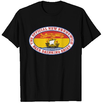 Discover OFFICIAL NEW BRUNSWICK BEER DRINKING T Shirts