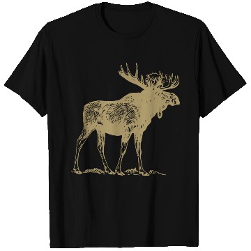 Discover Animals Moose T Shirts