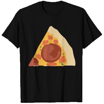 Discover pizza slice T Shirts