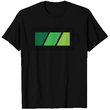 Discover Battery Charging Status T Shirts