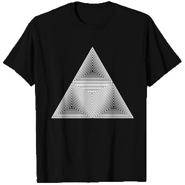 Discover The geometric illusion! T Shirts