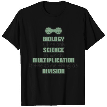 Discover Biology ➢ Multiplication = Division➢ Funny Science T Shirts