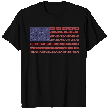 Discover Flag of the United States jeep T Shirts