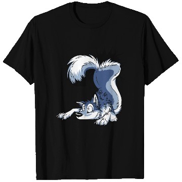 Discover UN-STUCK Blue Husky T Shirts