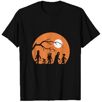 Discover Star Wars Trick Or Treat Halloween Silhouette Prem T Shirts