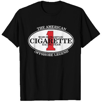 Discover Cigarette Racing Team T Shirts