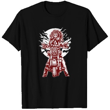 Discover Indian Chief Motorcycle T Shirts