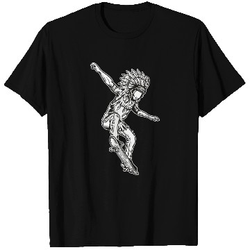 Discover Indian Chief Skateboard T Shirts