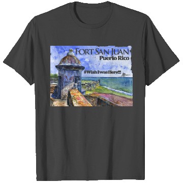 Discover Fort San Juan Puerto Rico T Shirts