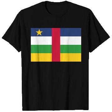 Discover flag central african republic T Shirts