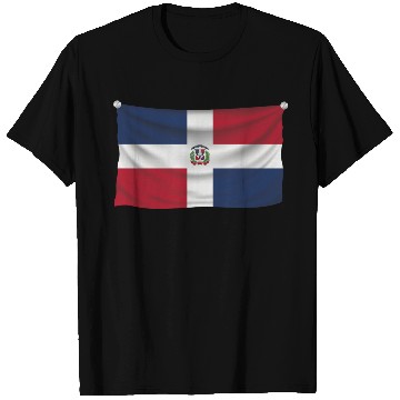 Discover flag dominican republic T Shirts