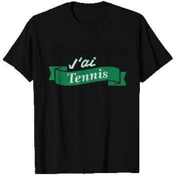 Discover Je peux pas tennis T Shirts