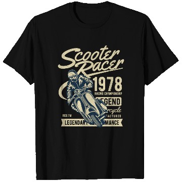 Discover Scooter Racer T Shirts