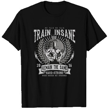 Discover Train Insane T Shirts