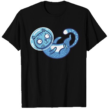 Discover Space cat T Shirts
