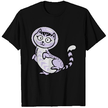 Discover Space cat T Shirts