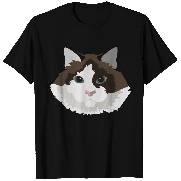 Discover Cat face T Shirts