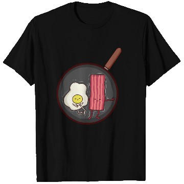 Discover BACON X EGG FRYPAN T Shirts