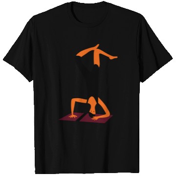 Discover yoga pose T Shirts