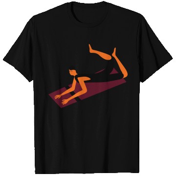 Discover yoga pose T Shirts