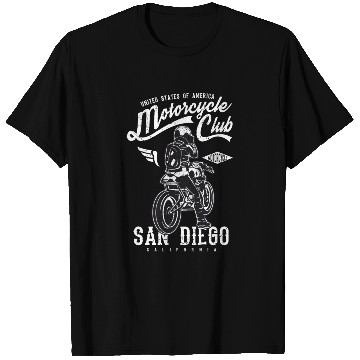 Discover MotorcycleClub San Diego California T Shirts
