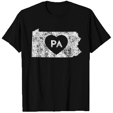 Discover Used I Love Pennsylvania T Shirts