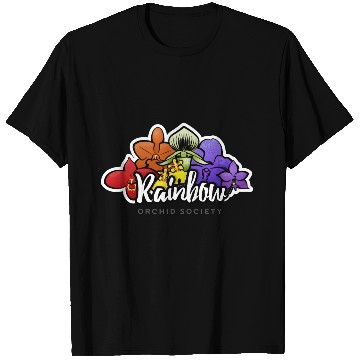 Discover Rainbow Orchid Society T Shirts