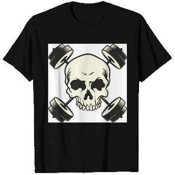 Discover skull gym T Shirts