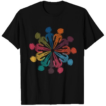 Discover weltfrieden auf erden world peace on earth love179 T Shirts