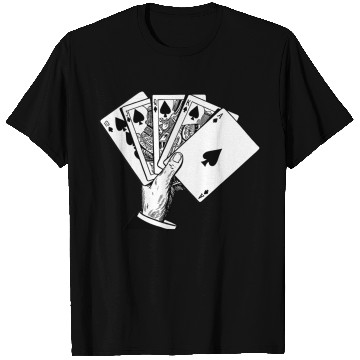 Discover Royal Flush Vintage Illustration T Shirts