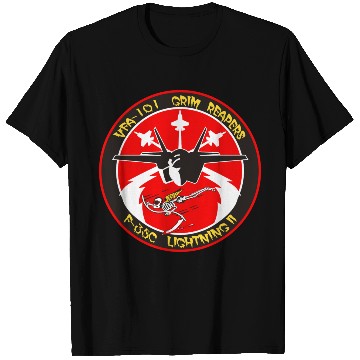 Discover F-35 Lightning II VFA-101 Grim Reapers T Shirts