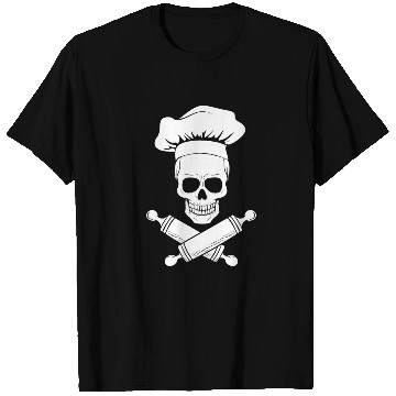 Discover baker skull hat gift love bread cake yummy relax T Shirts