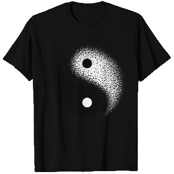 Discover Yin yang white & black T Shirts