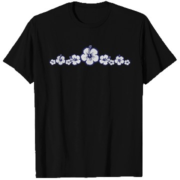 Discover Hawaiian Hibiscus Flowers - Surfing Style T Shirts