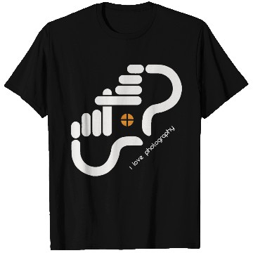 Discover I LOVE PHOTOGRAPHY T Shirts