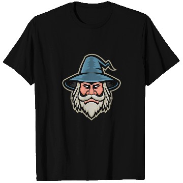 Discover Wizard Head Mascot T Shirts