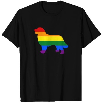 Discover Gay Pride Dog Bernese Mountain Dog Gay Pride Dog Apparel T Shirts