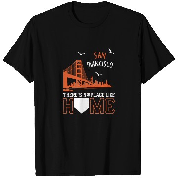 Discover Baseball - san francisco my home T Shirts