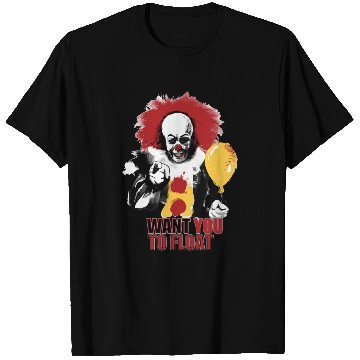 Discover Creepy Pennywise LIGHT Version Art Character T Shirts