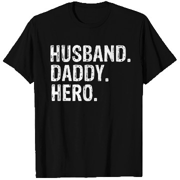 Discover Husband Daddy Hero Father's Day Gift Birhday T Shirts