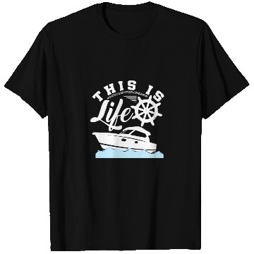 Discover Boat Sailing Yacht Sea Onean T Shirts