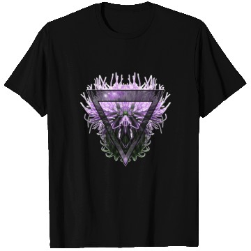 Discover Creepy Intergalactic Triangle Thistle T Shirts
