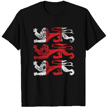 Discover England 2018 Cheer Jersey - Three Heraldic Lions T Shirts