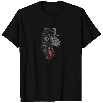 Discover Gangster Monkey, Mafia Monkey, Monkey Business T Shirts