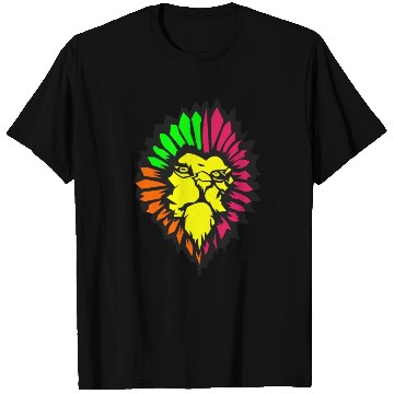 Discover neon lion T Shirts