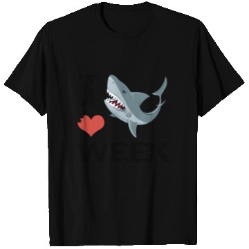 Discover i love shark week shark T Shirts