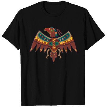 Discover Native American Zodiac Falcon-3 (Aries) T Shirts
