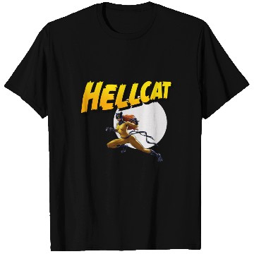 Discover Mens Marvel Hell Cat Hella Cat Hellcat New cat T Shirts